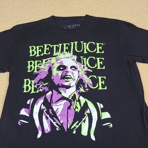 Bettle Juice horror movie promo T shirt size M